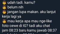 Harus sabar memang kalau punya pacar yang posesif dan over protective seperti ini. Tapi mau bagaimanapun, wanita selalu benar ya? Foto: Twitter