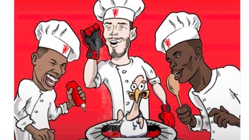 De Gea, Rashford dan Pogba jadi pemain kunci MU semalam dalam mengalahkan Tottenham. Foto: istimewa