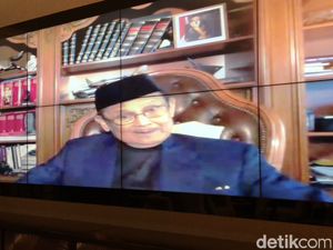 Jokowi Video Call dengan BJ Habibie, Doakan Kesembuhan