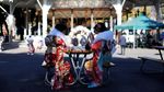 Wanita-wanita Cantik Ini Kumpul Rayakan Hari Kedewasaan di Jepang
