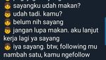 Begini Jawaban Netizen Saat Ditanya Makan Sama Pacar yang Posesif