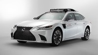 Toyota menyebut mobil P4 ini akan memasuki produksi pada musi semi ini, dan kemudian akan menuju ke program pengujian mengemudi otomatis Guardian dan Chauffeur. Istimewa/Dok. Toyota.