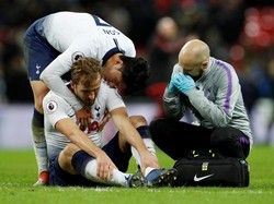 Harry Kane mengalami sedikit masalah pada kakinya, namu masih terus dipaksakan bermain. (Foto: John Sibley/Reuters)