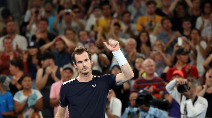 Andy Murray langsung kalah di Australia Terbuka terakhir dalam kariernya. Foto: Lucy Nicholson/Reuters Andy Murray langsung kalah di Australia Terbuka terakhir dalam kariernya. Foto: Lucy Nicholson/Reuters