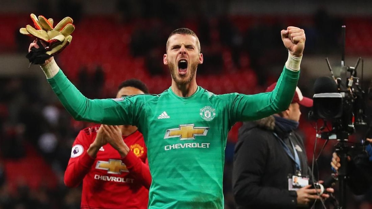 Kontrak David De Gea bersama Manchester United akan habis pada akhir musim ini (Foto: Catherine Ivill/Getty Images)