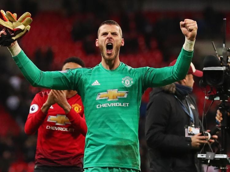 David de Gea di Wembley: Lompat, Jatuh, Melayang, Menang
