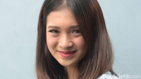 Vinessa Inez merupakan bintang FTV yang belakangann muncul saat acara talkshow. Foto: Noel/detikHOT