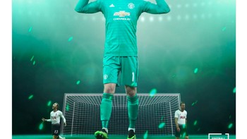De Gea benar-benar raksasa semalam di gawang MU. Foto: istimewa