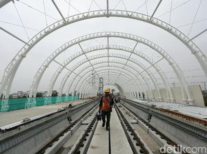 LRT Jabodebek Rute Cibubur-Cawang Mau Diuji Coba Oktober