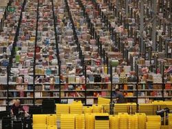 Gudang Raksasa Amazon yang Bikin Jeff Bezos Terkaya di Dunia