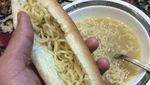 Penistaan! Nasi Dimakan dengan Pizza dan Mie Instan dengan Sereal Cokelat