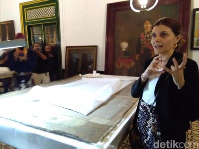 Keraton Yogya Restorasi Lukisan Karya Raden Saleh