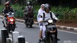 Parah! Pemotor Lawan Arus Berjamaah