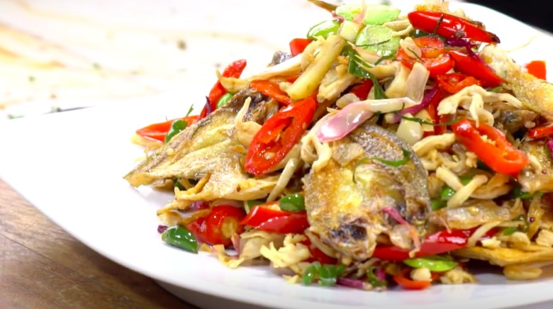 Ikan Asin Tumis Pedas Petai/ Foto: Semua Bisa Masak TransTV Ikan Asin Tumis Pedas Petai/ Foto: Semua Bisa Masak TransTV