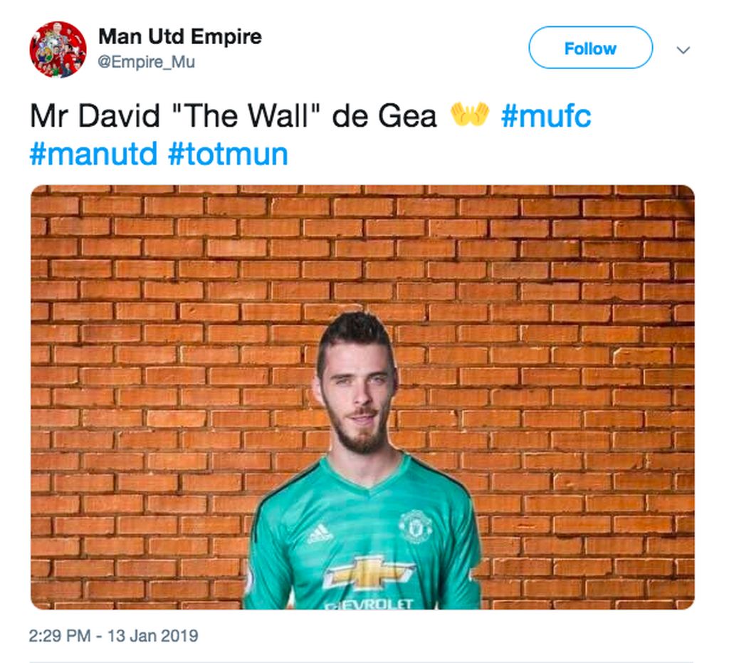 Meme-meme Penampilan Sangar De Gea Jinakkan Tottenham