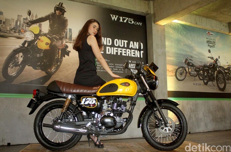 Kawasaki W175 Foto: Rifkianto Nugroho Kawasaki W175 Foto: Rifkianto Nugroho