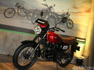 Spek dan Harga Kawasaki W175 Cafe, Klasik Habis!