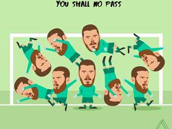 Meme-meme Penampilan Sangar De Gea Jinakkan Tottenham