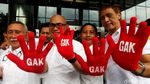 Aksi Masyarakat dan Mahasiswa Tuntut Usut Tuntas Kasus Teror KPK