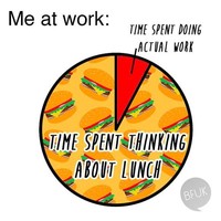 Bekerja mungkin hanya butuh tiga hingga empat jam tapi selebihnya pasti kamu sering hanya main atau memikirkan makanan. Foto: Instagram