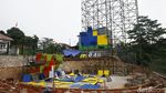 Hampir Rampung, Begini Wujud Alun Alun Kota Depok