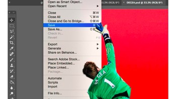 De Gea ahli menekan tombol save. Foto: istimewa