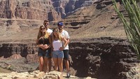 Masih di AS, Edurne Garcia bersama David De Gea dan kerabatanya mengunjungi Grand Canyon (Instagram/edurnity)