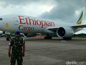 Pesawat Kargo dari Ethiopia Melintas Ilegal di Langit Indonesia