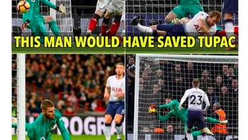 Berkali-kali serangan Spurs dimentahkan, Titanic pun mungkin dapat diselamatkannya. Foto: istimewa