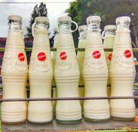 Heboh Teh Botol Warna Putih Ternyata Isinya Susu Segar