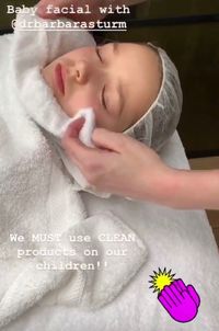 Baru Usia 7 Tahun, Anak Victoria Beckham Facial Wajah di Salon Mewah