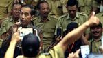 Momen Jokowi Minta Ribuan Perangkat Desa Tak Demo