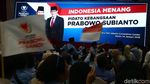 Semangat Warga Ikuti Pidato Kebangsaan Prabowo