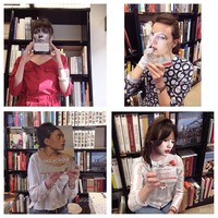 Wanita-wanita ini juga tak ingin kalah. Foto: Instagram @librairie_mollat