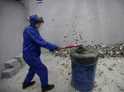 Foto: Ruangan untuk Mengamuk di Beijing