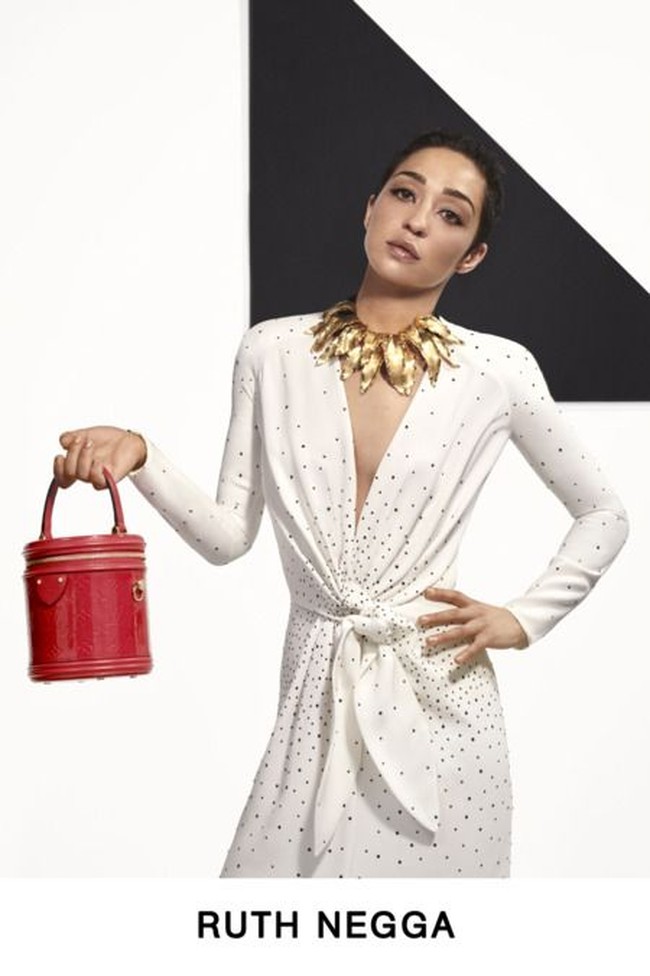 Louis Vuitton pun menyertakan sosok aktris berbakat Ruth Negga. Ia masuk dalam nominasi aktris utama terbaik di Oscars 2017 berkat perannya di film Loving. (Foto: Dok. Louis Vuitton)