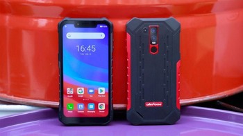 Sedangkan layar Ulefone Armor 6 seluas 6,2 inch aspek rasio 19:9 resolusi FHD. Dilapisi dengan Gorilla Glass 5. Foto: Ulefone