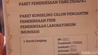Agak sedikit berbeda di kolom hasil tes. Tes darah lengkap lebih dijabarkan hasilnya, seperti kadar Hb, trombosit, leukosit, dan lain-lain. Foto: dok. detikHealth  