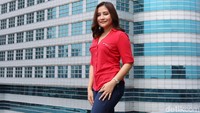Pria tersebut menurut Prilly Latuconsina sama sekali tidak ada dalam kriterianya. Foto: Nugraha Rodiana/detikHOT