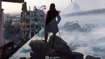 Potret reruntuhan akibat perang. Foto: Uğur Gallenkuş
