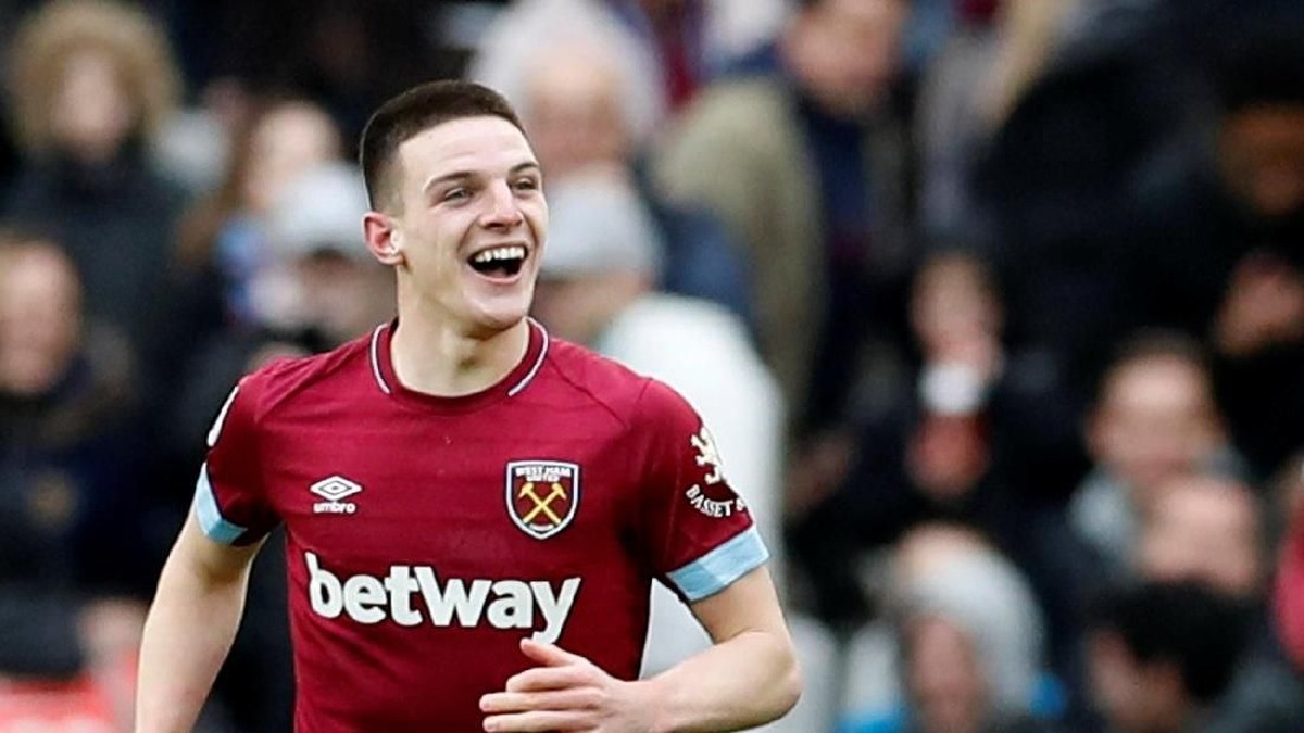 Arsenal disarankan merekrut gelandang muda West Ham United Declan Rice. (Foto: David Klein/REUTERS)