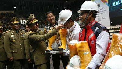 Kemenaker Gelar Apel Bulan K3