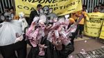 Aksi Tikus Berdasi Gaungkan Indonesia Bersih dari Korupsi