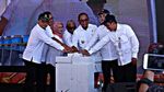 Bendungan Rotiklot di Perbatasan RI-Timor Leste Rampung