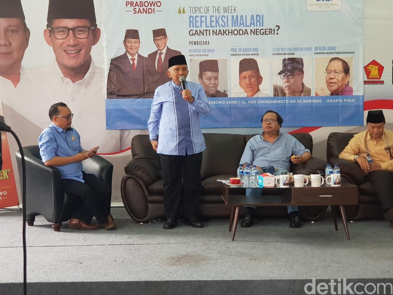 Amien Rais: Ada 3 Ciri Otoriterisme dari Jokowi, Basmi Oposisi-Kuasai Media-Korupsi Amien Rais: Ada 3 Ciri Otoriterisme dari Jokowi, Basmi Oposisi-Kuasai Media-Korupsi