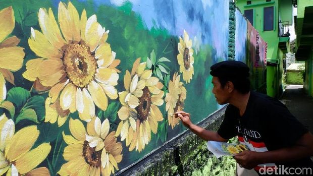 Gara-gara Mahasiswa UMM, Kampung Ini Jadi 'Sarang Dinosaurus'