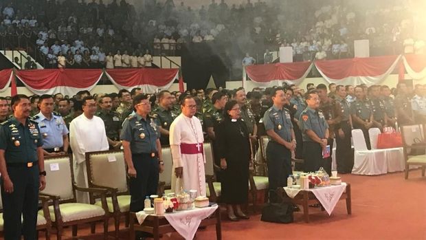Perayaan Natal TNI 2018, Panglima Minta Prajurit Pererat Persatuan