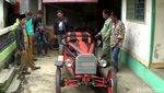 Mobil Antik dari Bahan Bekas