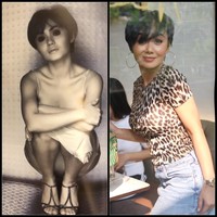 Yuni Shara sudah dikenal awet muda sejak dulu. Foto saat ia berusia 35 tahun dan 45 tahun terlihat tak jauh berbeda. Tubuhnya juga tetap ramping dan mungil. Foto: Instagram/yunishara36