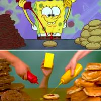Aksi Seru SpongeBob Lagi Masak Krabby Patty Ini Disukai Penggemarnya